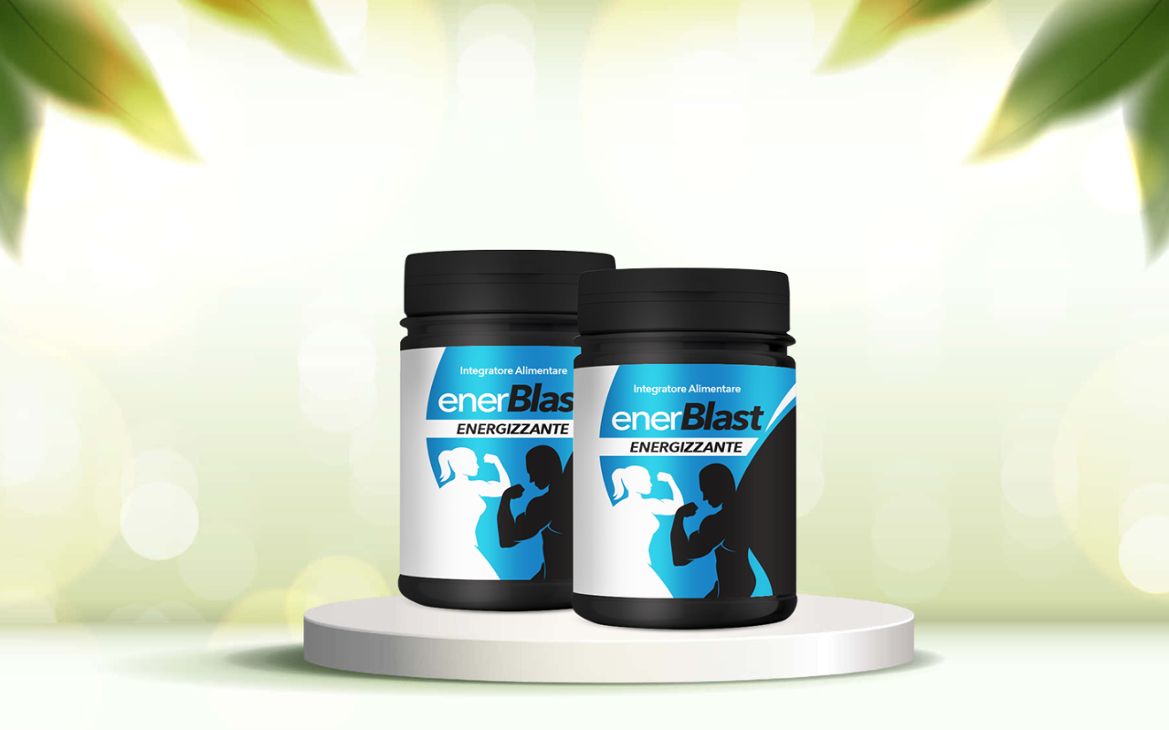Scopri EnerBlast: energia e resistenza al top per sport e lavoro, provalo ora